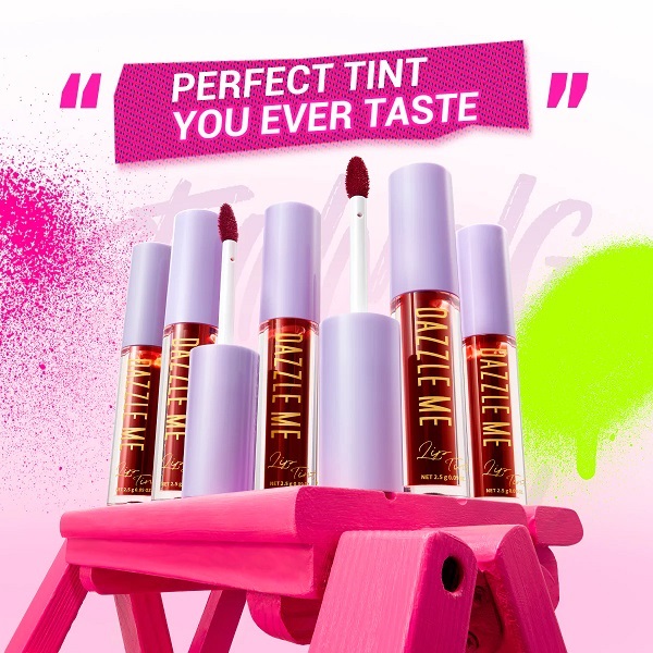 How to Use DAZZLE ME Lip Tint Glossy?